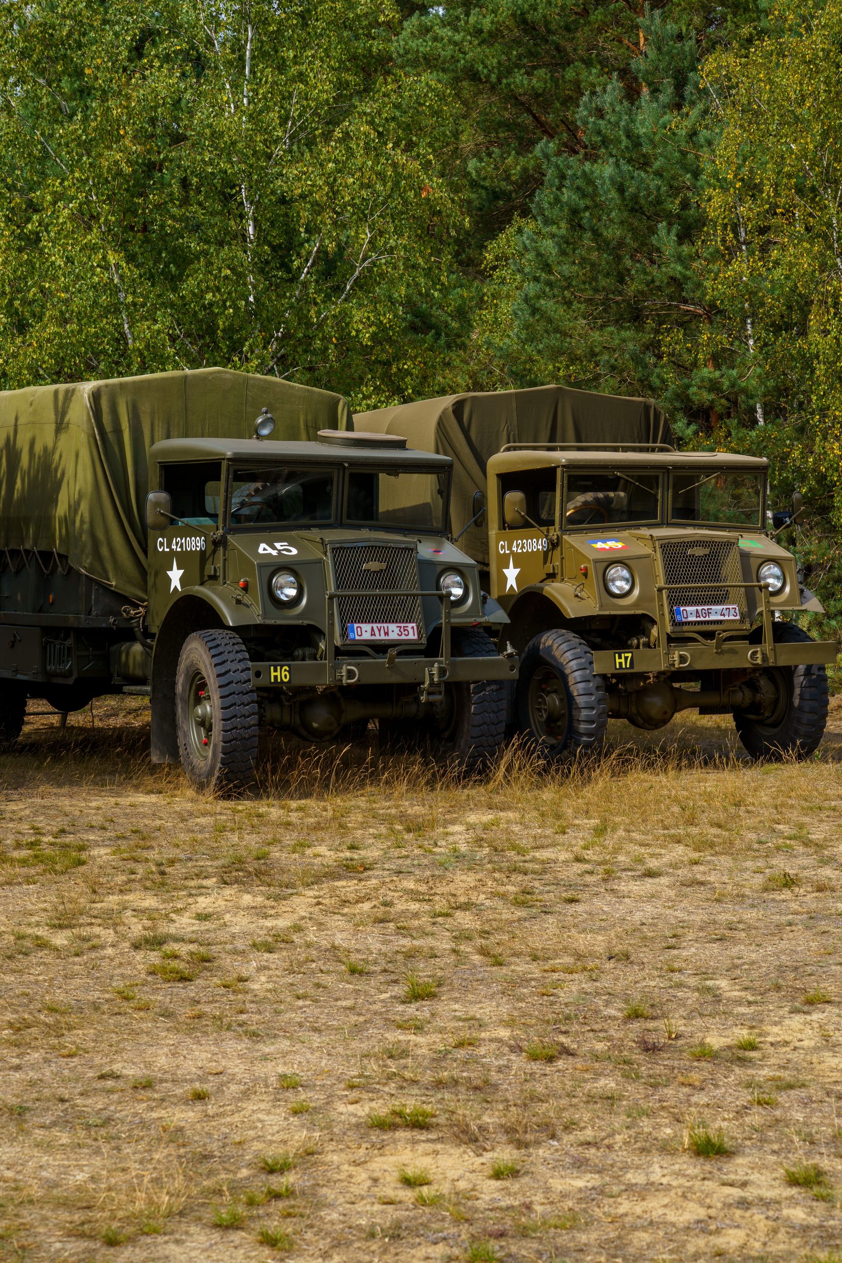military trucks
